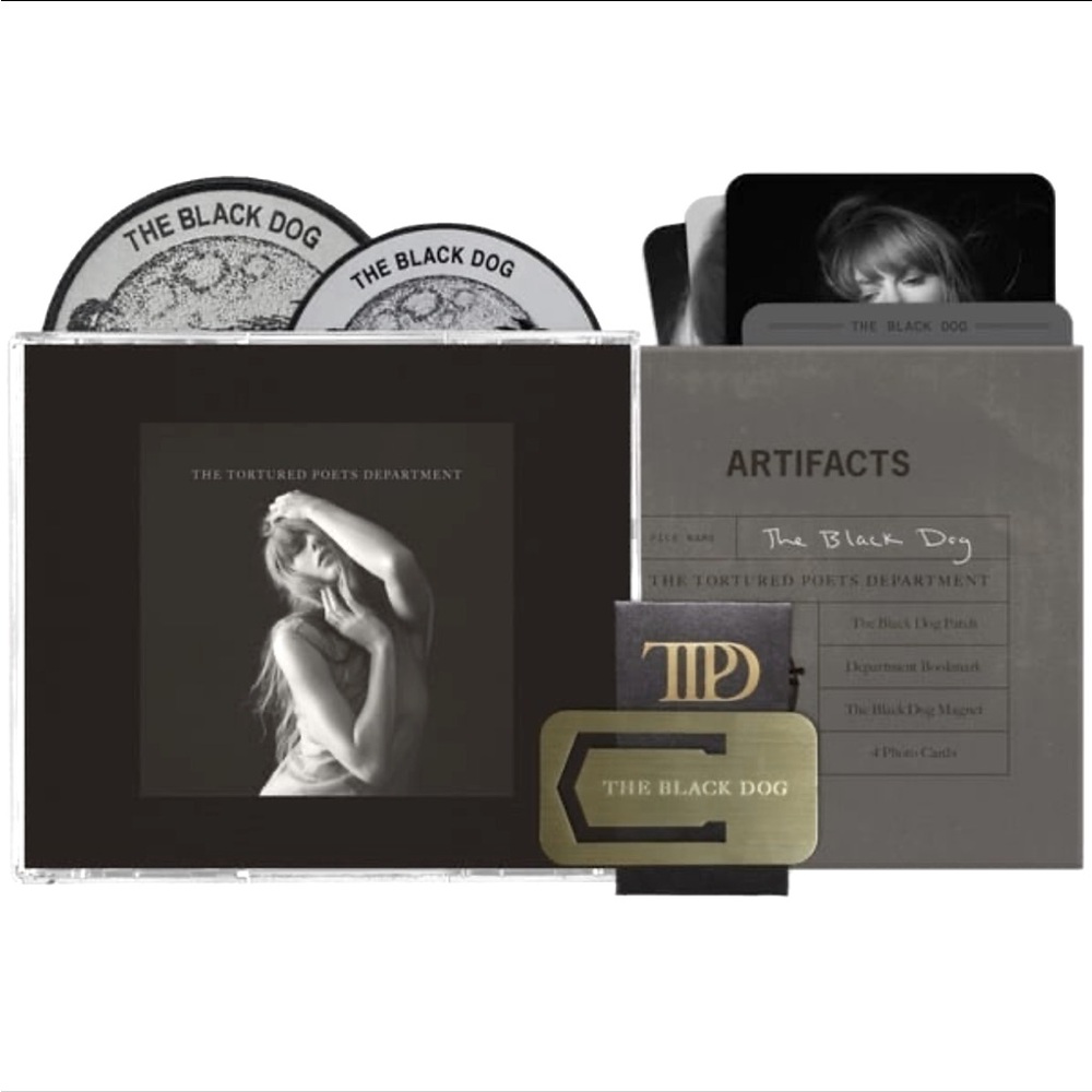 TTPD Collector’s Edition Deluxe CD + Bonus Track “The Black Dog”